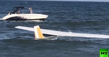 هبوط اضطرارى..طائرة أمريكية تسقط فى مياه أحد شواطئ ولاية ميريلاند