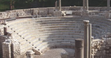 الآثار تعلن الكشف عن بقايا مدينة رومانية فى منطقة آثار كوم الدكة