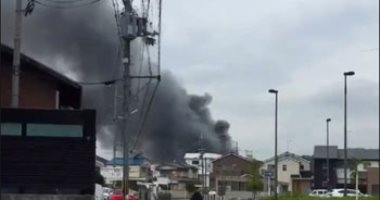 اندلاع حريق فى مقر شركة تويوتا لصناعة السيارات باليابان