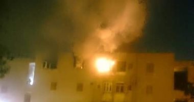 السيطرة على حريق داخل شقة سكنية فى عزبة النخل دون إصابات