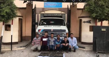 حبس 6 عاطلين لحيازتهم 112 فرش حشيش بالشرقية