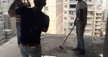 حملة إزالة مكبرة لمجابهة مافيا مخالفات البناء شرق الإسكندرية