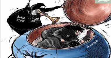كاريكاتير الصحف السعودية.. إيران تحيى الحرب فى الشرق الأوسط