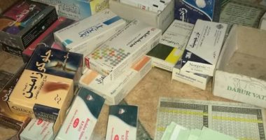 ضبط 1700 نوع أدوية مجهول المصدر وممنوع تداوله فى حملات على صيدليات أسيوط
