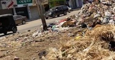 القمامة تحاصر سكان الشارع الجديد بشبرا الخيمة