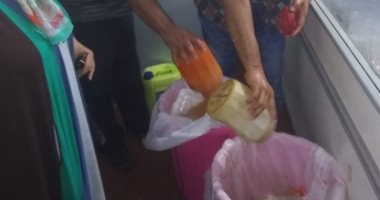  غلق مطعم شهير بمدينة الزقازيق وإعدام 233 كجم أغذية