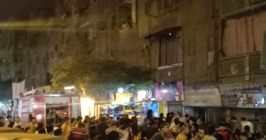 قارئ يشارك بصور السيطرة على حريق بمحل فى بشبرا دون إصابات