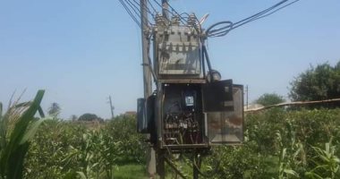 محول كهرباء متهالك يعرض أرواح سكان طوخ غرب بسوهاج للخطر