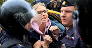 صور.. الشرطة الروسية تعتقل 311 شخصا فى احتجاج للمعارضة