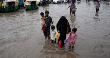 ارتفاع حصيلة الوفيات لـ24 بسبب الامطار الغزيرة فى كراتشى 