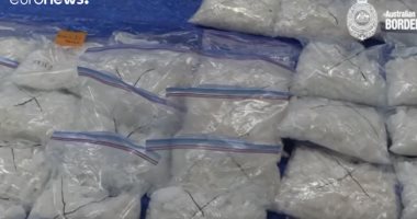 شاهد.. الشرطة الأسترالية تصادر 200 كيلو جرام من المخدرات