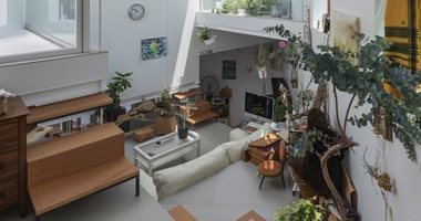 تصميم مميز لمنزل فى اليابان مكون من 13 منصة ومستوى.. شوف الصور
