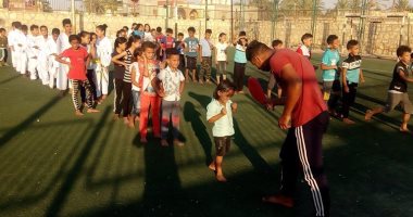 صور .. انشطة رياضية وترفيهية بمراكز شباب شمال سيناء