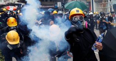 هونج كونج تدين أعمال العنف أثناء احتجاجات غير قانونية بالمنطقة