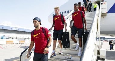 برشلونة يعود إلى كتالونيا بعد نهاية جولة الولايات المتحدة الصيفية