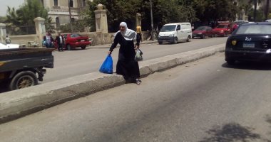 قارئ يشكو ارتفاع رصيف شارع عبد القادر طه بروض الفرج