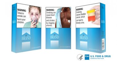 “FDA” تطالب بوضع 12 صورة تحذيرية ملونة جديدة على علب السجائر 