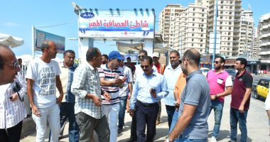 السياحة و المصايف بالإسكندرية تحرر مخالفات للشواطئ بسبب الأسعار
