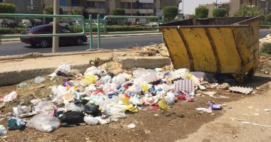 شكوى من انتشار القمامة بغرب أربيلا بالتجمع الخامس   