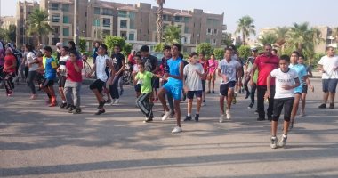صور.. شباب القليوبية تنظم مشروع الحدائق لممارسة الرياضة بالمتنزهات