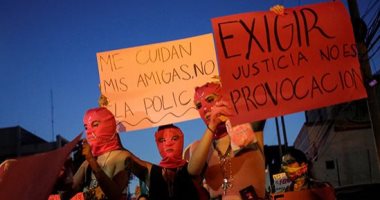 مظاهرات نسائية بالمكسيك احتجاجا على جرائم الاغتصاب