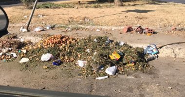 شكوى من انتشار القمامة بشارع الشويفات بالتجمع الخامس