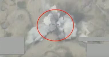 شاهد.. ضربات جوية لقوات التحالف تستهدف تحصينات عسكرية حوثية بـ"الجوف وحجة"