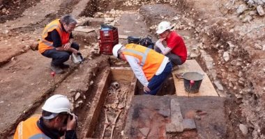 قبر امرأة مسنة عمره 1500 سنة يساعد فى التعرف على  سلالة آل ميروفينجيان؟