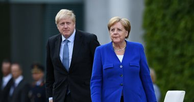 المستشارة الألمانية تستقبل رئيس وزراء بريطانيا فى برلين