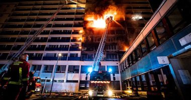 فيديو.. مصرع 10 أشخاص فى حريق مستشفى لعلاج مصابى كورونا بمقدونيا
