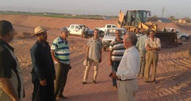 محافظة الوادى الجديد تسترد 1100 فدان مع بداية حملة إزالات التعديات على الأراضى