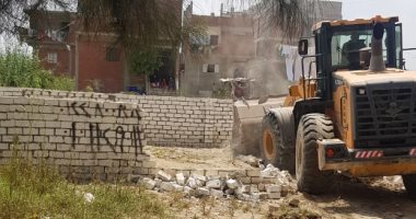 إزالة 35 حالة تعدٍ على أراضى الدولة شرق الإسكندرية