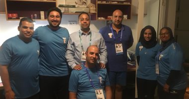 مقر البعثة الطبية المصرية حديث دورة الألعاب الأفريقية فى المغرب