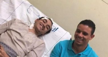 نجوم الخير.. سعد سمير يزور مشجعا سقط من القطار بعد حضوره مباراة للأهلي