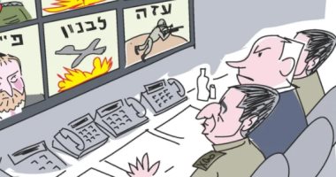 كاريكاتير إسرائيلى عن هجوم جيش الاحتلال على سوريا والعراق: سقطنا فى الفخ