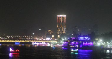 كورنيش النيل متنزه المواطنين ليلا بسبب الحرارة