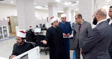 قنصل العراق بالقاهرة يزور مركز الأزهر العالمى لفتوى الإلكترونية 