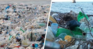البلاستيك يمثل 99 فى المئة من المخلفات فى البحر المتوسط