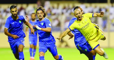 النصر يحقق 3 أرقام مميزة ضد الفتح فى الدوري السعودي