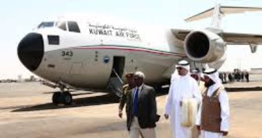 وصول طائرة ثانية من المساعدات الكويتية للسودان 