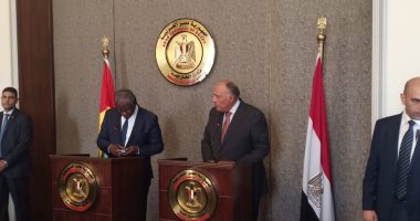 وزير الخارجية: توقيع اتفاقيات تعاون مشترك مع غينيا في عدة مجالات