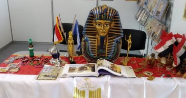 الجناح المصرى بمعرض موسكو للكتاب يستعد لاستقبال الزوار