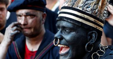 من 600 عام بلجيكا تحتفل بمهرجان "الوجه الأسود".. اعرف حكايته