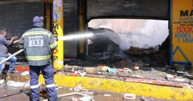 جنوب إفريقيا توجه تهمة الارهاب للمشتبه به فى حريق البرلمان