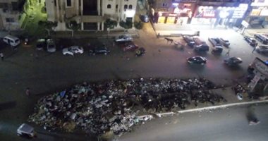 استمرار معاناة سكان الشارع الجديد بشبرا الخيمة من تراكم القمامة