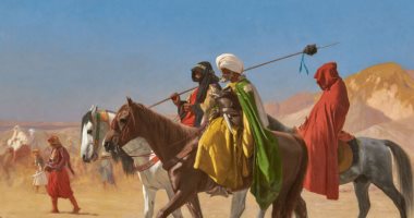 سوثبى تعرض لوحة " الخيالة فى الصحراء المصرية" بـ 5 ملايين جنيه إسترلينى