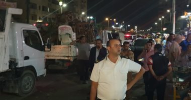 صور.. حى المنتزة يكثف حملات رفع الاشغالات استجابة لشكاوى المواطنين