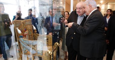 زاهى حواس يفتتح متحف النماذج الآثرية للملك توت عنخ آمون بالبرازيل (صور)