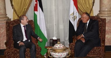 وزير الخارجية يبحث مع نظيره الأردنى تطورات قضية فلسطين وأوضاع سوريا وليبيا واليمن