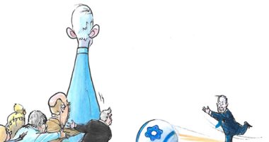كاريكاتير إسرائيلى : نتنياهو سيفوز فى انتخابات الكنيست وسيشكل الحكومة